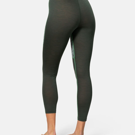 Kari Traa Mina Long Sleeve Skiundertøj Sæt Dame - Thyme Green -