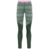 Kari Traa Mina Long Sleeve Skiundertøj Sæt Dame - Thyme Green -