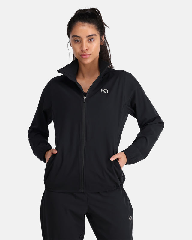 Kari Traa Nora 2.0 Jacket Løbejakke Dame - Black - Black