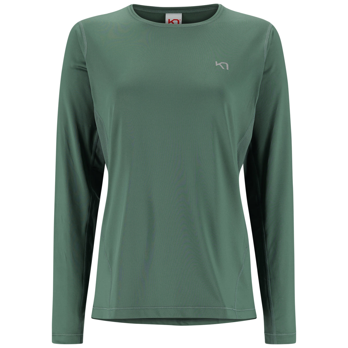 Kari Traa Nora 2.0 Long Sleeve Langærmet Træningstop Dame - Murk Green