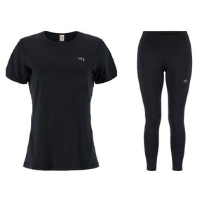 Kari Traa Nora 2.0 Plus Size Træningssæt Dame - Black - Black