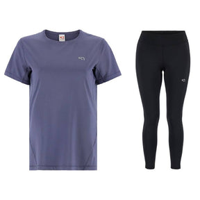 Kari Traa Nora 2.0 Plus Size Træningssæt Dame - Black - Moon
