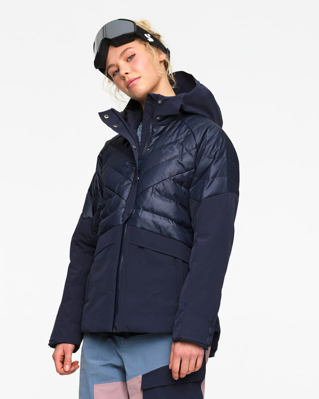 Kari Traa Ragnhild Down Jacket Skijakke Dame - Recycled Royal