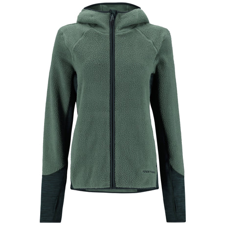 Kari Traa Ragnhild Long Sleeve Fleece Dame - Murk Green