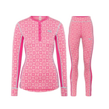 Kari Traa Rose Long Sleeve High Waist Skiundertøj Sæt Dame - Spink