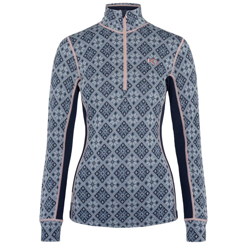 Kari Traa Rose Half Zip Baselayer Top Skiundertrøje Dame