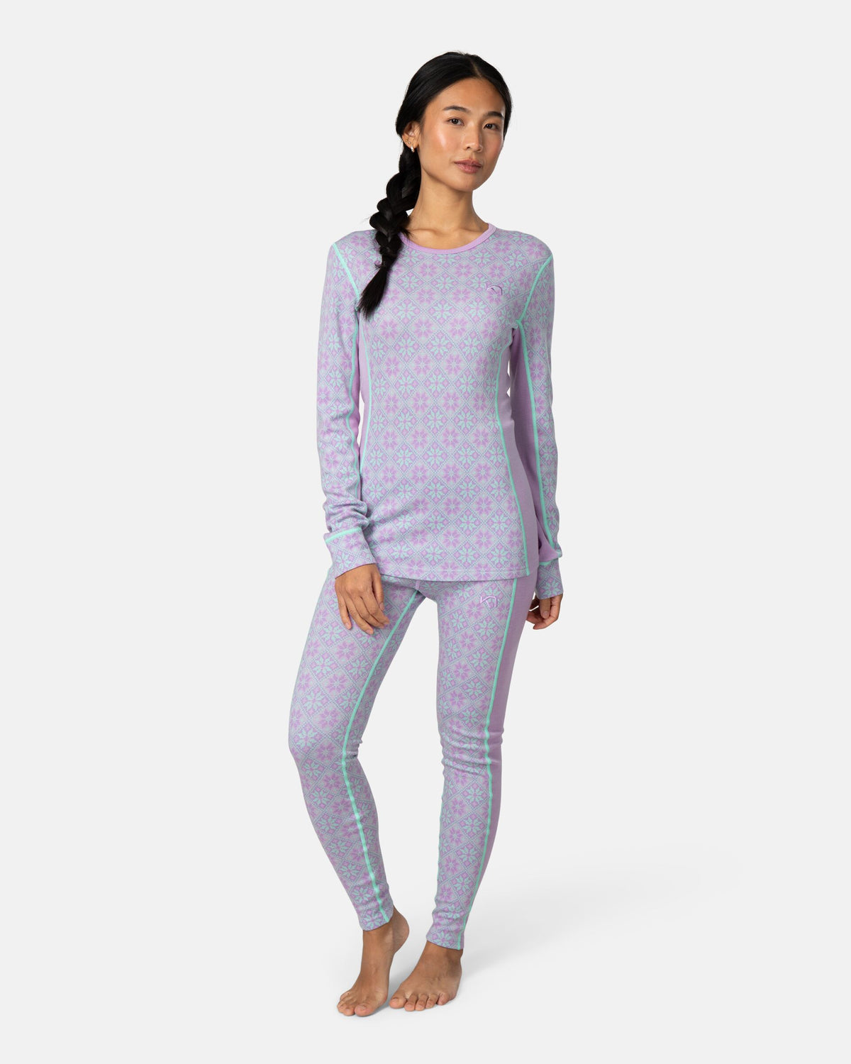 Kari Traa Rose Long Sleeve 2.0 Skiundertrøje Dame - Light Purple