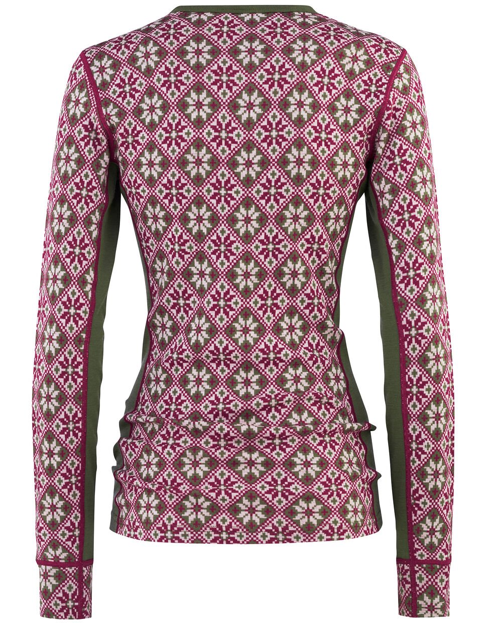 Kari Traa Rose Long Sleeve High Waist Skiundertøj Sæt Dame - Tweed -