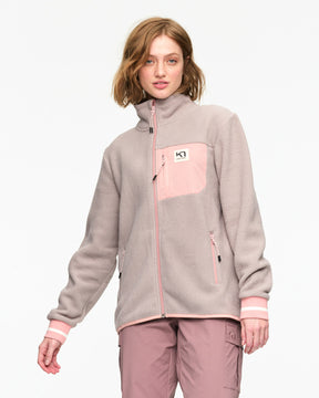 Kari Traa Røthe Midlayer Fleecetrøje Dame - Recycled Wgrey - Recycled Wgrey