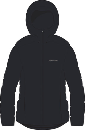 Kari Traa Sanne Midlayer Jacket Dunjakke Dame - Black - Black