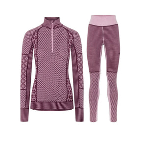 Kari Traa Smekker Half Zip Skiundertøj Sæt Dame - Lily - XL