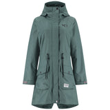 Kari Traa Tesdal Parka Vinterfrakke Dame - Murk Green