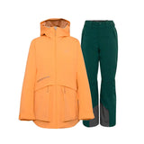 Kari Traa Therese & Emma Skisæt Dame - Light Orange / Pine Green - XL