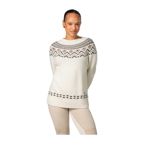 Kari Traa Sundve Knit Striktrøje Dame - Natural White - Natural White