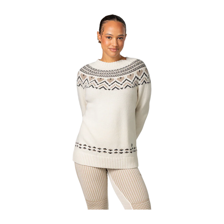 Kari Traa Sundve Knit Striktrøje Dame - Natural White - Natural White