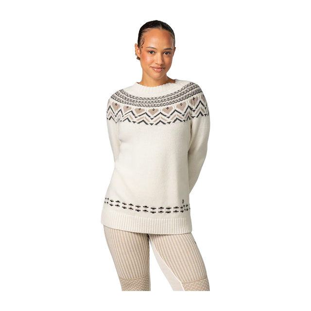 Kari Traa Sundve Knit Striktrøje Dame - Natural White - Natural White