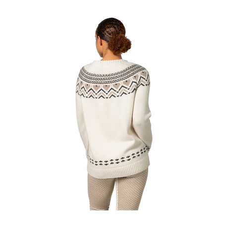 Kari Traa Sundve Knit Striktrøje Dame - Natural White -