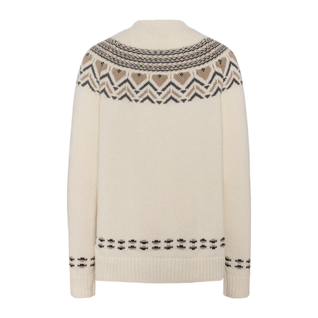 Kari Traa Sundve Knit Striktrøje Dame - Natural White -