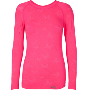 Kari Traa Butterfly LS Langærmet Trænings T-shirt Dame - Pink - Pink
