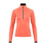 Kjus Women's Trace 2.0 Midlayer Half-Zip Dame - Paradise/Black - Paradise Black