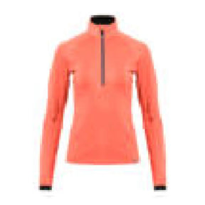 Kjus Women's Trace 2.0 Midlayer Half-Zip Dame - Paradise/Black - Paradise Black