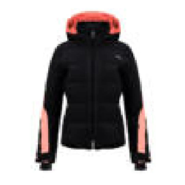 Kjus Women's Capture Jacket Skijakke Dame - Black/Paradise - Black Paradise
