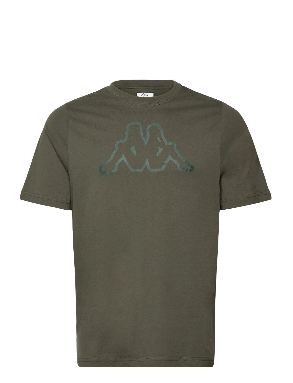 Kappa Logo Korpo Cromen Herre T-shirt - Green Blackish - Green Blackish