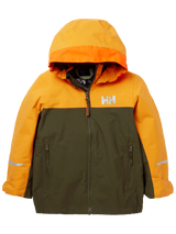 Helly Hansen Kids' Shelter Outdoor Jacket 2.0 Regnjakke Børn - Utility Green - Utility Green