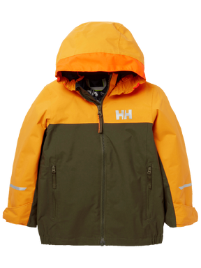 Helly Hansen Kids' Shelter Outdoor Jacket 2.0 Regnjakke Børn - Utility Green - Utility Green