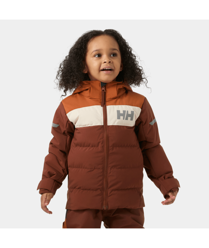 Helly Hansen Kids’ Vertical Insulated Ski Jacket Skijakke Børn - Iron Oxide Sample