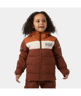 Helly Hansen Kids’ Vertical Insulated Ski Jacket Skijakke Børn - Iron Oxide Sample
