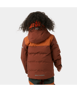 Helly Hansen Kids’ Vertical Insulated Ski Jacket Skijakke Børn - Iron Oxide Sample