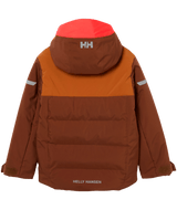 Helly Hansen Kids’ Vertical Insulated Ski Jacket Skijakke Børn - Iron Oxide Sample