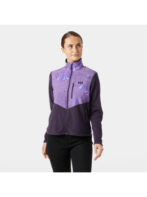 Helly Hansen Women’s Daybreaker Block Fleece Jacket Fleecejakke Dame - Lilla - XL
