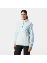 Helly Hansen Women's Daybreaker Snap Pullover Fleecetrøje Dame - Barely Blue