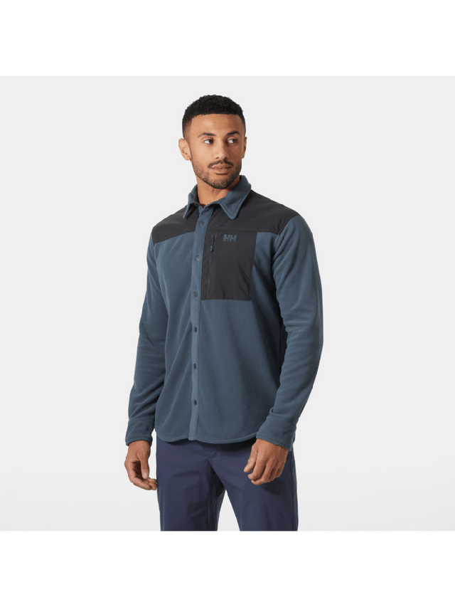 Helly Hansen Men's Daybreaker Fleece Shirt Fleeceskjorte Herre - Alpine Frost - Alpine Frost