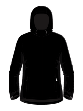 Helly Hansen Women's Seven J Plus Rain Jacket Regnjakke Dame - Black - Black