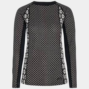 Kari Traa Lekker Long Sleeve Skiundertøj Sæt - Black -