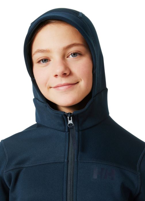 Helly Hansen Juniors’ Loen Midlayer Fleece Jacket Fleecejakke Børn - Sample - Navy -