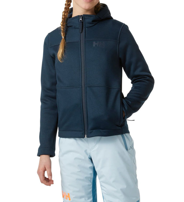 Helly Hansen Juniors’ Loen Midlayer Fleece Jacket Fleecejakke Børn - Sample - Navy - Navy