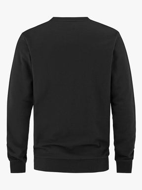 Bula Logo Crew Sweatshirt Herre - Black - Black