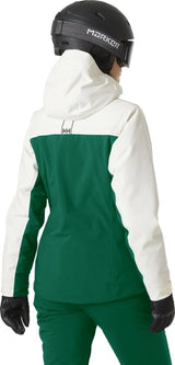 Helly Hansen Women's Snowplay Ski Jacket Skijakke Dame - Emerald -