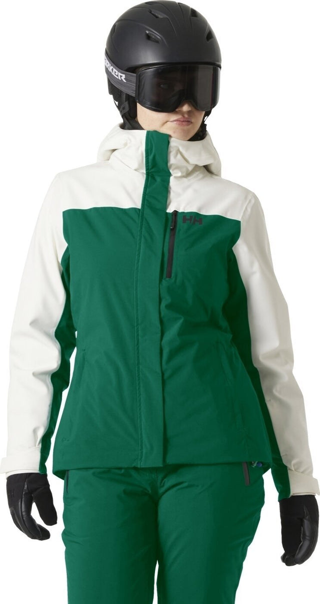 Helly Hansen Women's Snowplay Ski Jacket Skijakke Dame - Emerald - Emerald