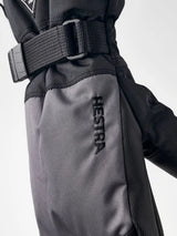 Hestra Gauntlet CZone Jr. Skiluffer Børn - Graphite/Black