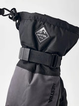 Hestra Gauntlet CZone Jr. Skiluffer Børn - Graphite/Black