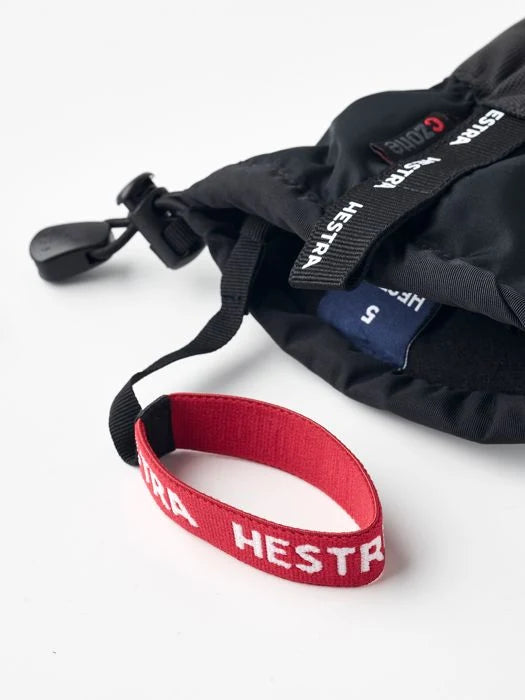 Hestra Gauntlet CZone Jr. Skiluffer Børn - Graphite/Black