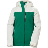 Helly Hansen Women's Snowplay Ski Jacket Skijakke Dame - Emerald -