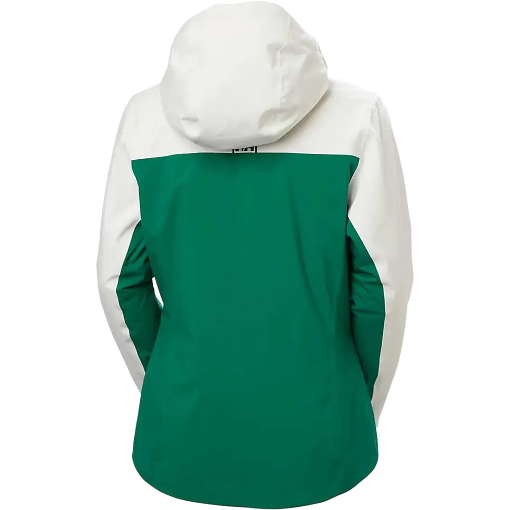 Helly Hansen Women's Snowplay Ski Jacket Skijakke Dame - Emerald -