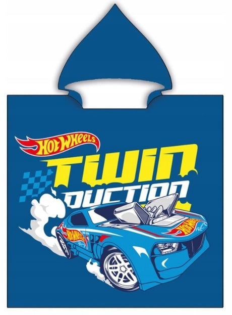 Hot Wheels Badeponcho til børn -