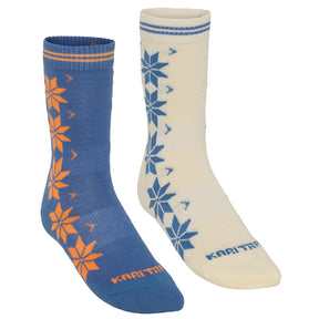 Kari Traa Vinst Wool Socks 2PK Sportssokker Dame - Sea - Sea